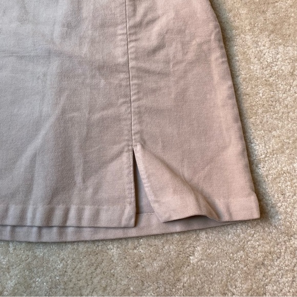 Everlane Moleskin Mini Skirt in Beige Tan Khaki Color Size 0 Like New Condition - Picture 8 of 11